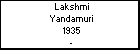 Lakshmi Yandamuri