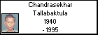 Chandrasekhar Tallabaktula