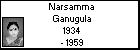 Narsamma Ganugula