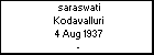 saraswati Kodavalluri
