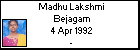 Madhu Lakshmi Bejagam
