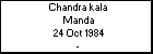 Chandra kala Manda
