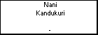 Nani Kandukuri