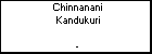 Chinnanani Kandukuri