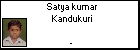 Satya kumar Kandukuri